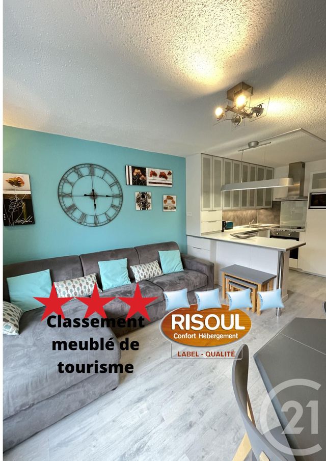 Appartement F2 à louer - 2 pièces - 45.0 m2 - RISOUL - 05 - PROVENCE-ALPES-COTE-D-AZUR - Century 21 S.L.P. Immobilier